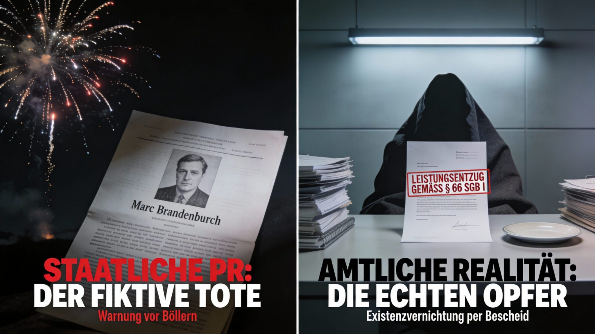 Marc Brandenburch vs. § 66 SGB I: Wenn staatliche Fiktion die reale Not verschleiert