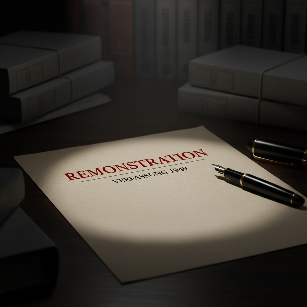 Massen-Remonstration: Der Brief, der Behörden zur Verzweiflung bringt (Vorlage zum Download)