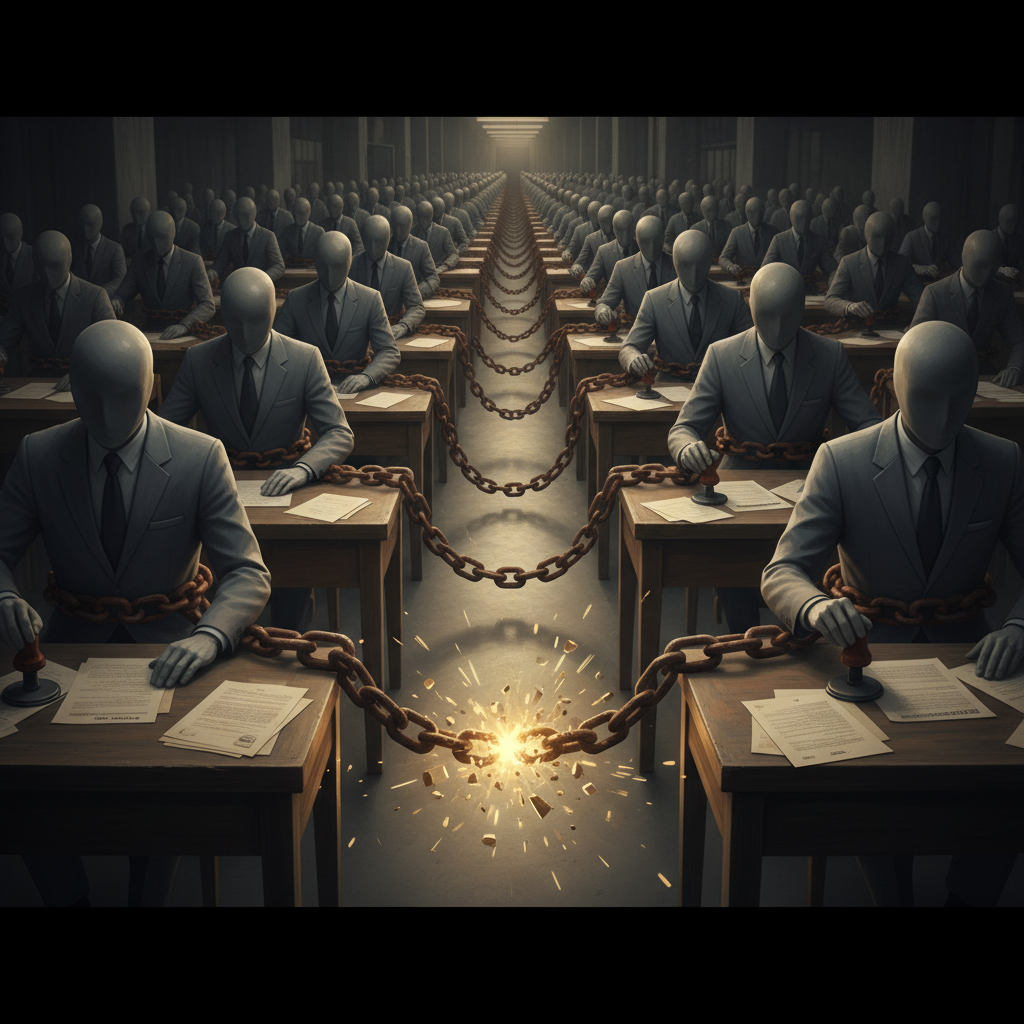 WIR HABEN EUCH ERKANNT: Das Ende der „Banalität des Bösen“ in der Verwaltung