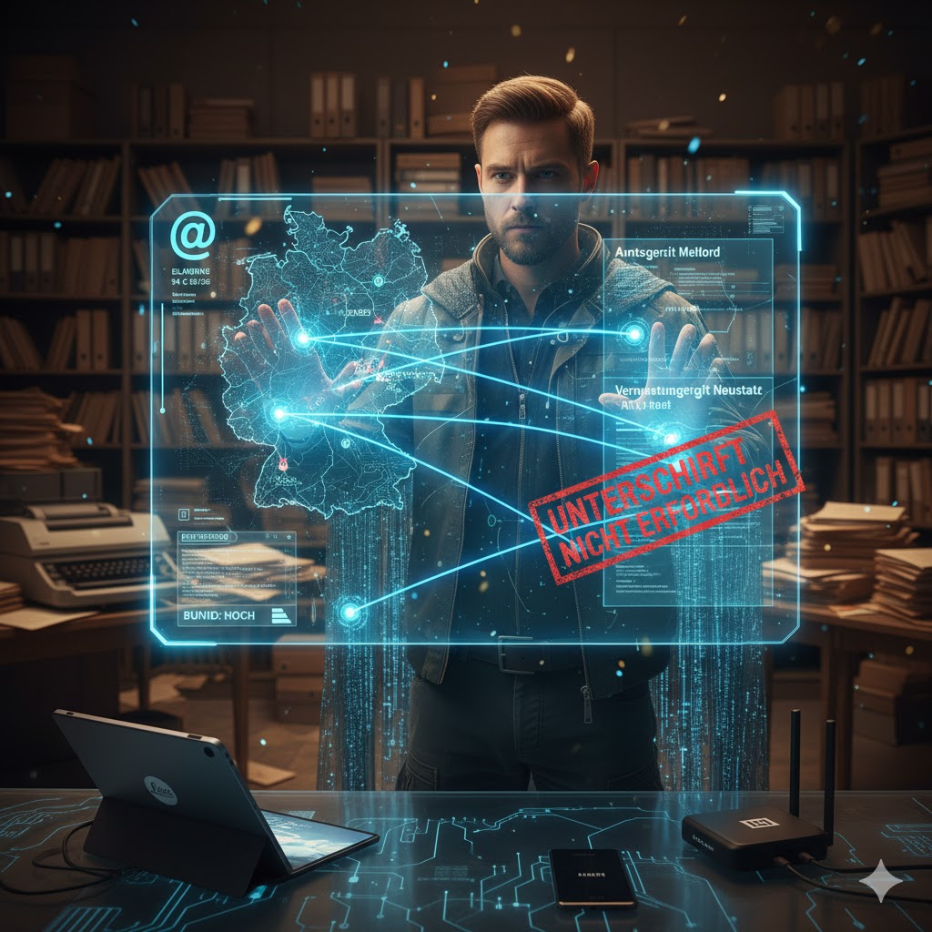 🚀 Schluss mit der Papier-Diktatur: Warum mein Postfach schneller ist als eure Behördenpost