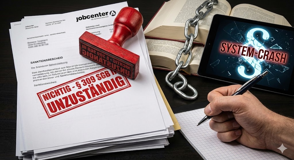 💣SYSTEM-CRASH: Warum Jobcenter-Sanktionen oft rechtswidrig sind – und wie wir heute die „Unzuständigkeits-Lüge“ aufgedeckt haben