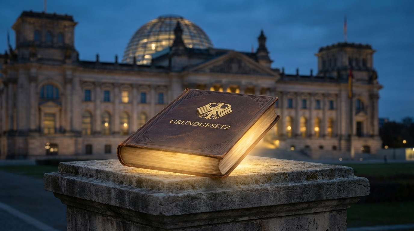 🏛️ Das Souveränitäts-Veto: Meine Verfassungsbeschwerde gegen die Entmündigung des Volkes (Statik 5.2) 1 Verfassungsbeschwerde Grundgesetzaenderung: Der Bundestag ändert das Grundgesetz am Volk vorbei? Warum das unsere Menschenwürde verletzt und wie meine Verfassungsbeschwerde den Souverän schützt.