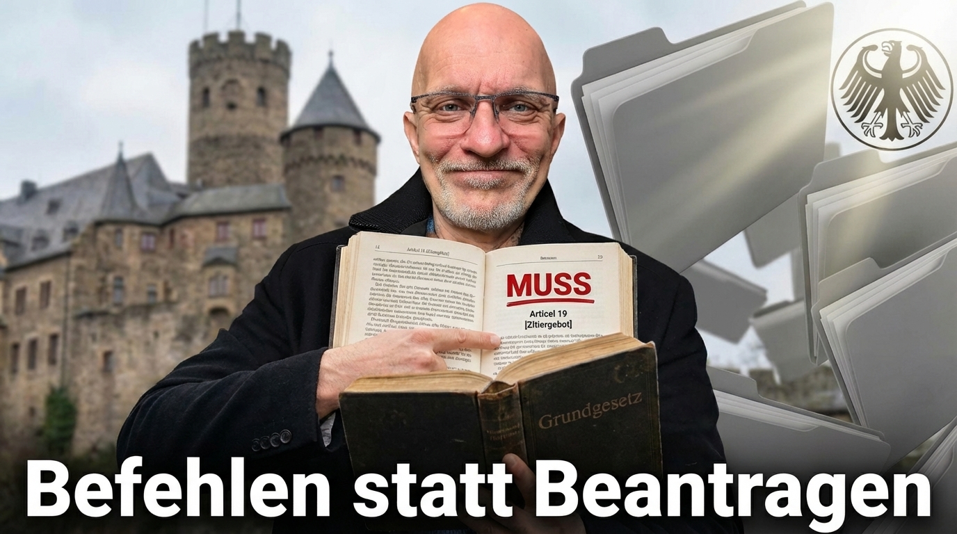 Der Kellner-Trick: Warum wir aufhören, „Anträge“ an unsere Diener zu stellen