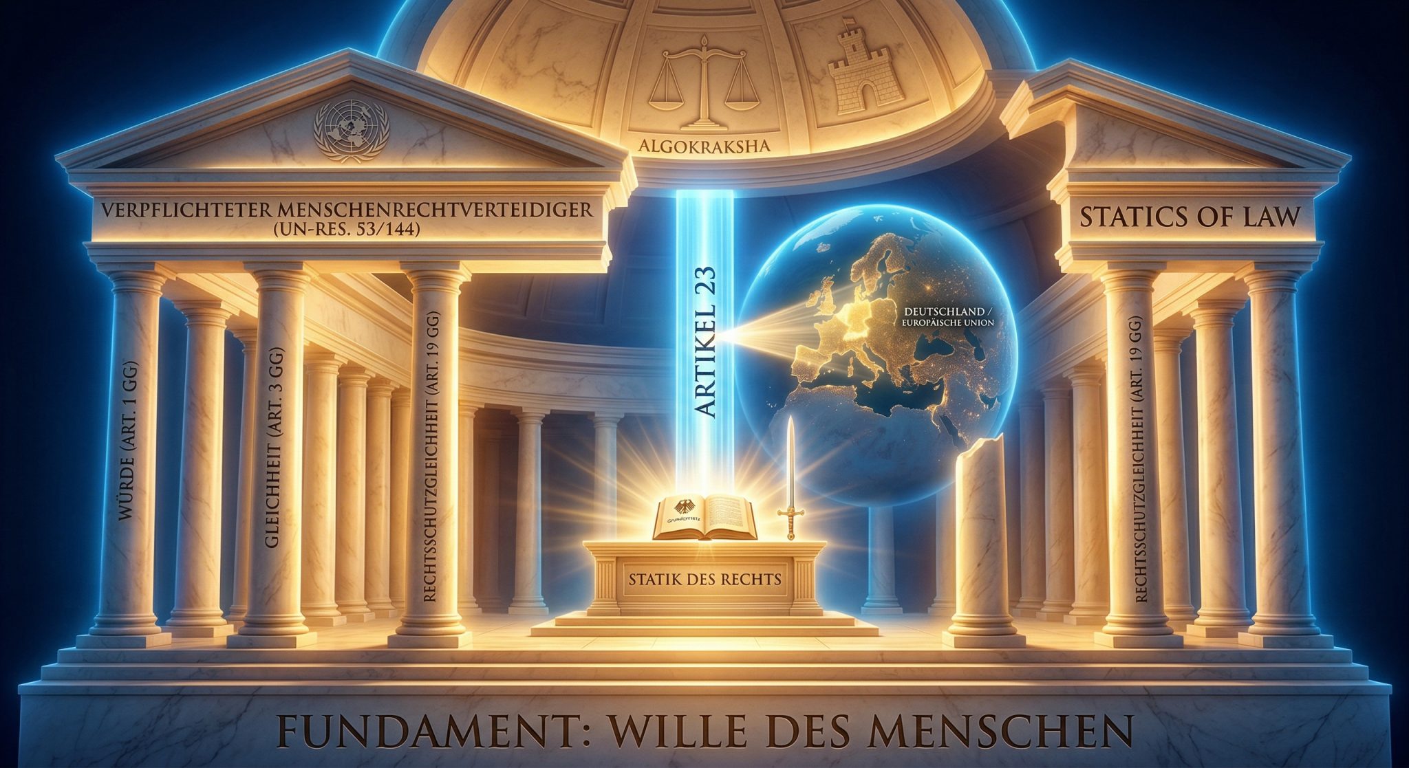 🏛️ DER ARTIKEL 23-CHECK: WARUM DAS GRUNDGESETZ LEBENDIGER IST DENN JE