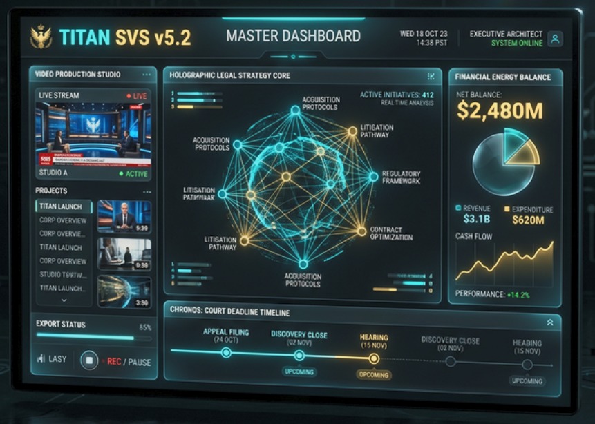TITAN Cockpit: Die dezentrale Revolution für Menschenrechtverteidiger (Mission Nadel) 1 TITAN COCKPIT 2026: Die dezentrale KI-Souveränität gegen Behördenwillkür