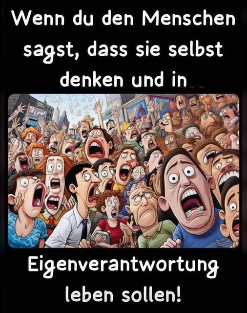 Eigenverantwortung bedeutet selbst denken