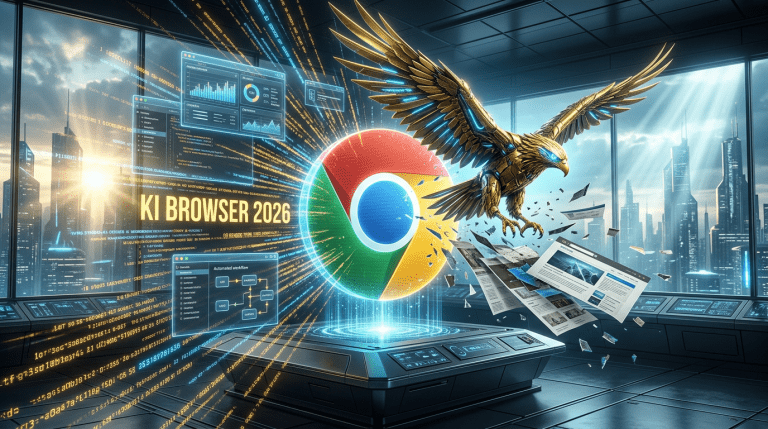 KI Browser 2026: Google sprengt die Software-Matrix mit Gemini im Chrome-System