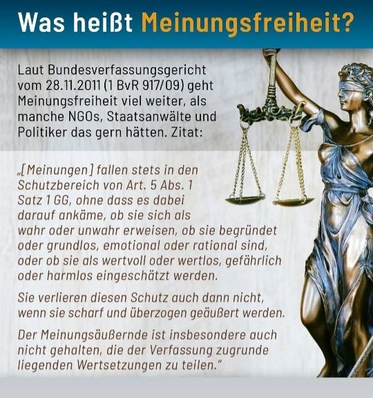 Meinungsfreiheit BVerfG