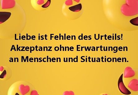Liebe AKzeptanz Urteil