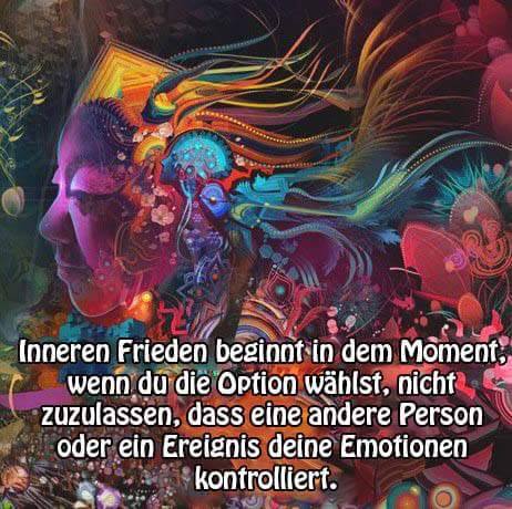 Eigenverantwortung für den innneren Frieden