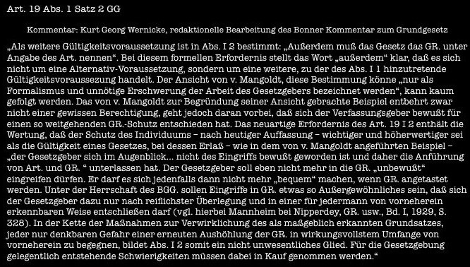 Zitiergebot Rüge Muster-Schriftsatz gemäß Art. 19 Abs. 1 Satz 2 GG 2 Zitiergebot Rüge Muster Schriftsatz