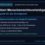 Google Search Console Beta: KI kürt uns zur Verfassungs-Quelle 2026
